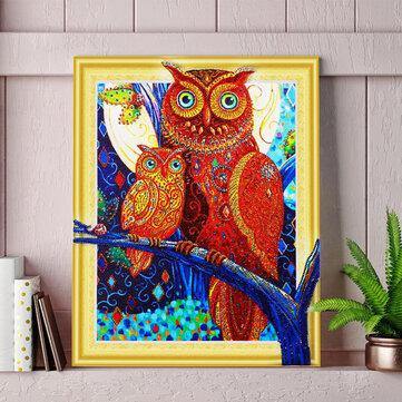 5D Diamond Painting Horse Owl Lion Embroidery Cross Stitch Kit Home Office Decorations - Trendha