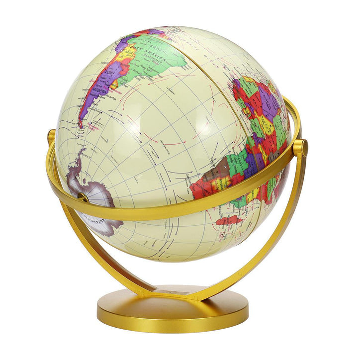 World Globe Map 360° Rotating World Globe Earth Atlas Map Geography Education Toy - Trendha