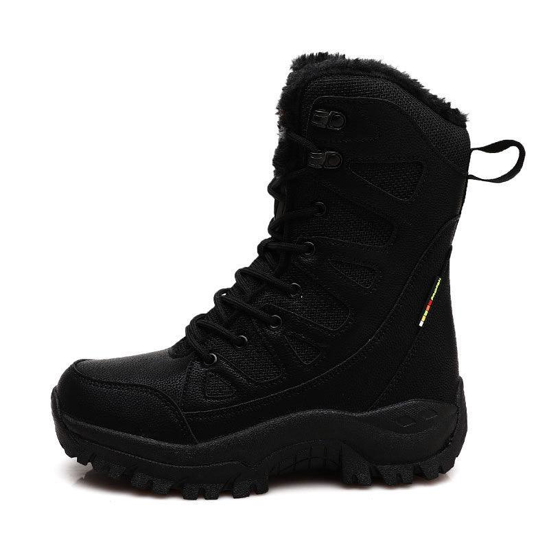 High-top Cotton Shoes For Lovers To Keep Warm In Winter And Thicken With Velvet - Trendha