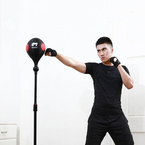 Move It Boxing Target Smart Punch Bag Speed Rebound Boxing Ball with APP Data Monitor Sensor-Adjustable Height Professional Heavy Stand for Releasing Stress Training - Trendha