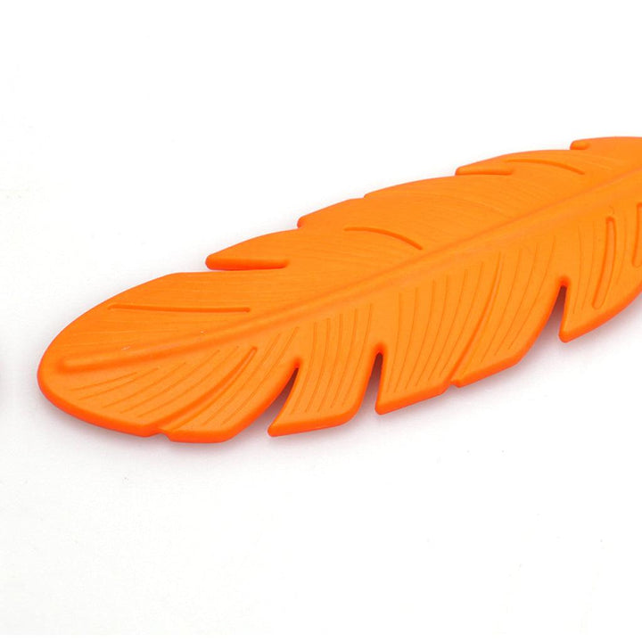 Scented Orange Feather Charm - Trendha