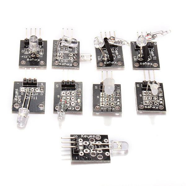 Geekcreit 37 In 1 Sensor Module Board Set Starter Kits SENSOR KIT For Arduino Plastic Bag Package - Trendha