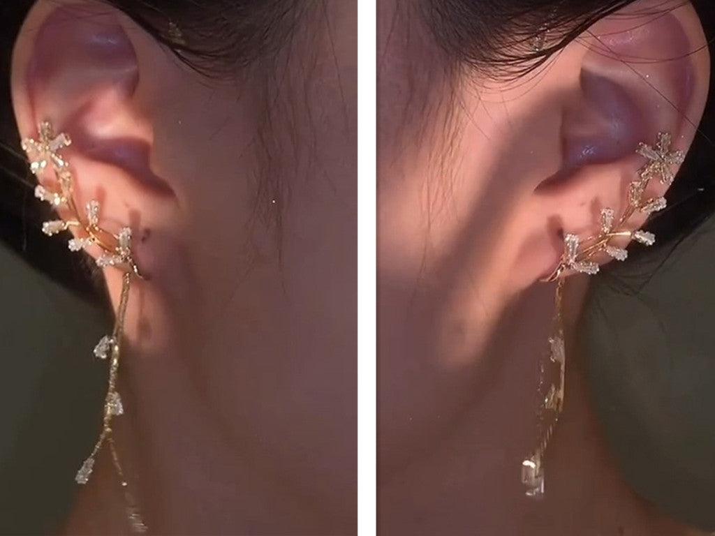 Tassel Ear Clip Without Pierced Female Niche - Trendha