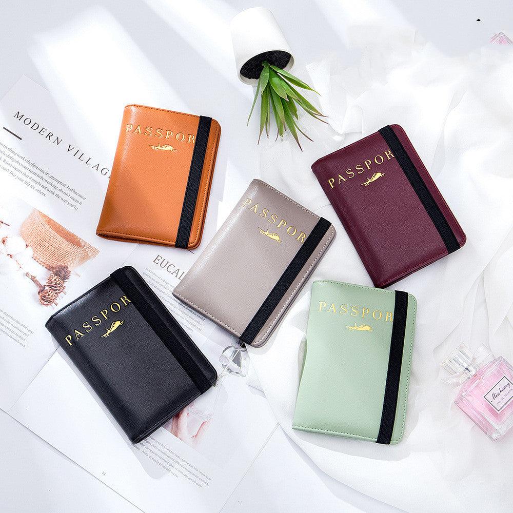 Passport Bag Rfid Female Leather Multifunctional - Trendha