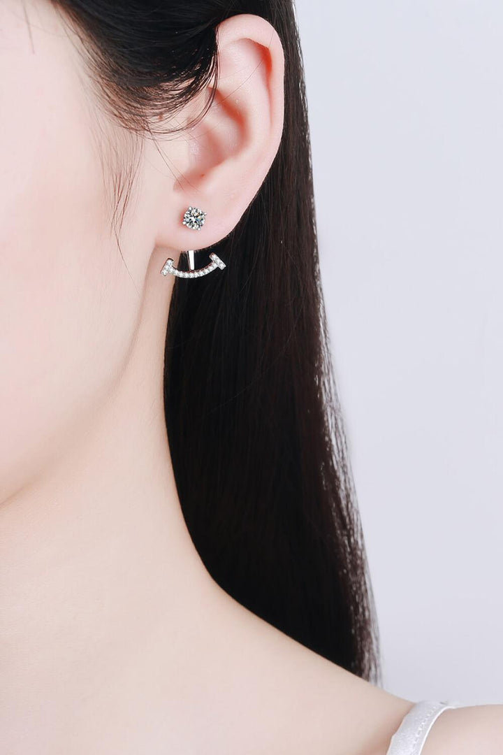 Two Ways To Wear Moissanite Earrings - Trendha