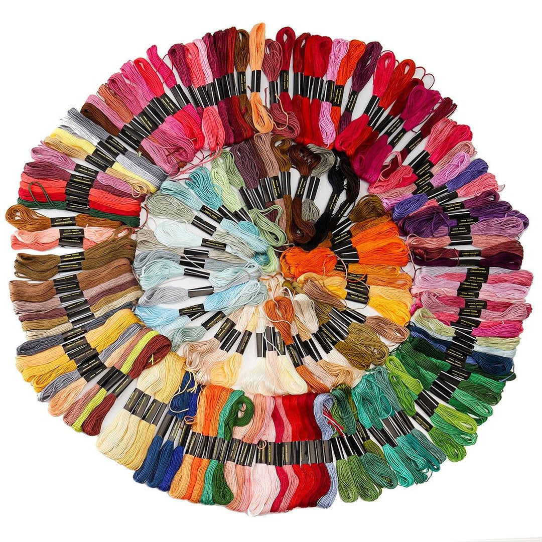 447 Colors Cross Stitch Thread Pattern Kit Chart Embroidery Floss Sewing Skeins - Trendha