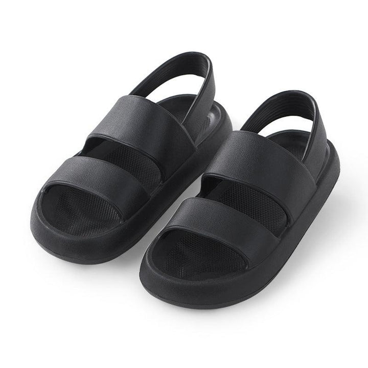 Household Simple Thick-soled Heightened Slippers - Trendha
