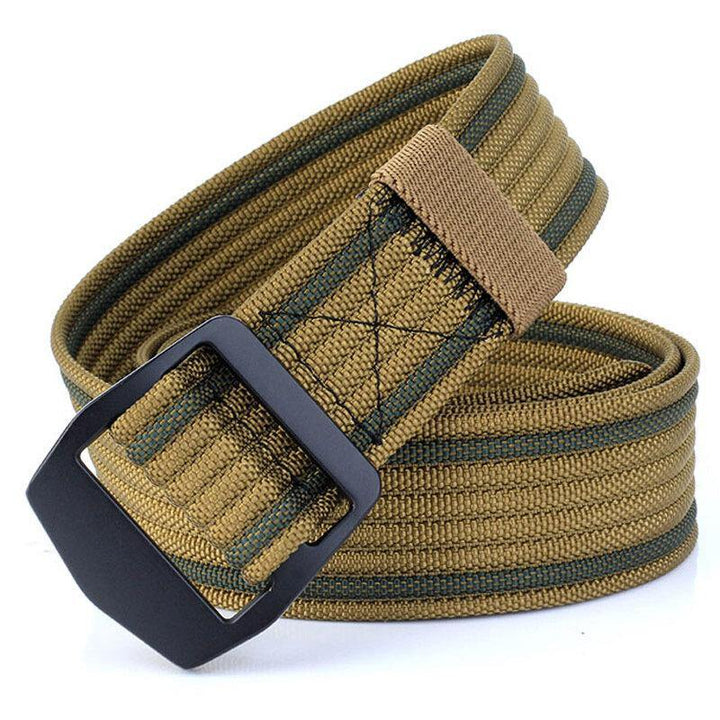 120CM Mens Stretch Braided Elastic Weave Nylon Military Belts Outdoor Sport Tactical Belt - Trendha