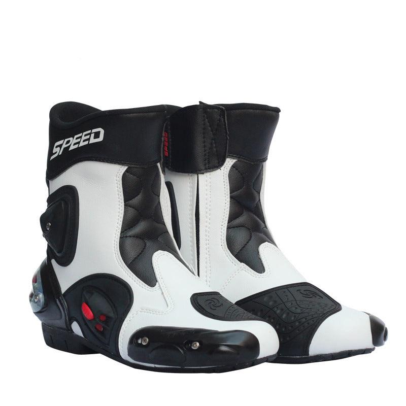 Cycling non-slip anti-collision breathable middle boots - Trendha