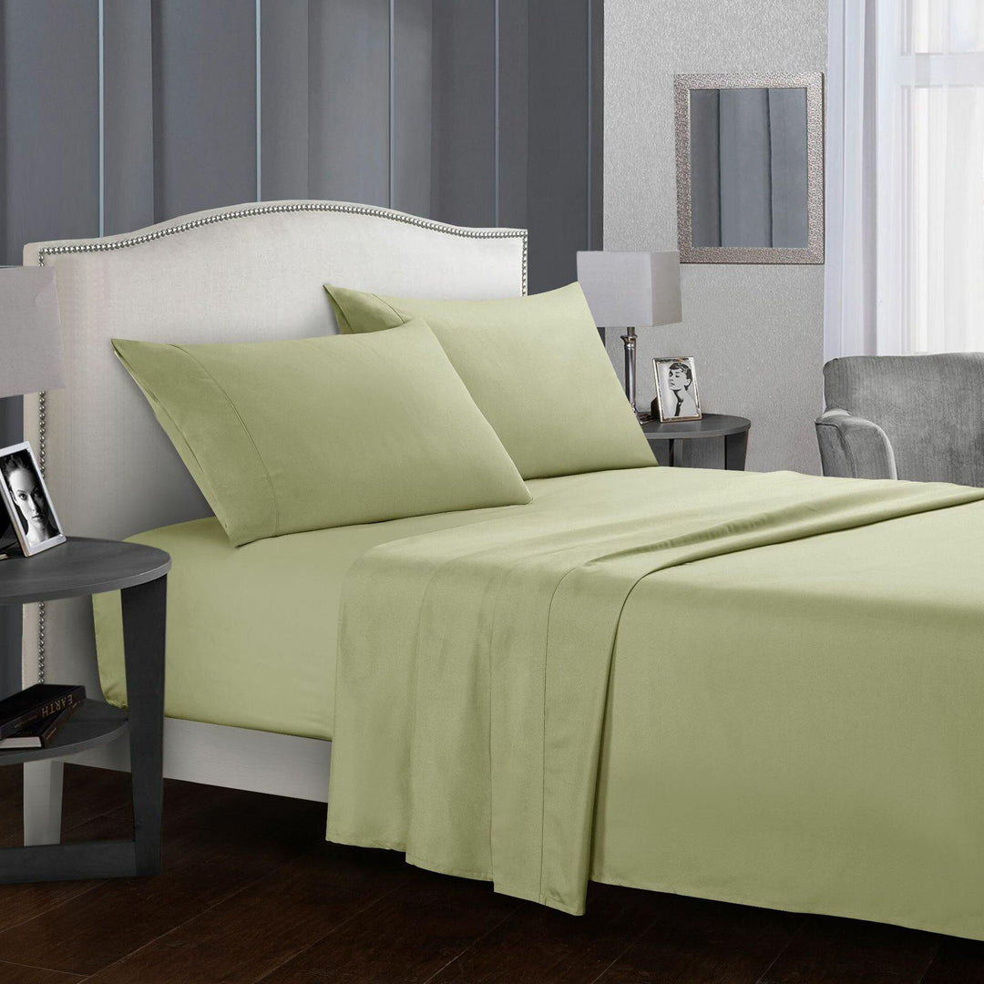 Hotel Luxury Comfort Bed Sheets Set Bedding Set Deep Pockets Wrinkle Fade Resistant Hypoallergenic Sheet Pillow Case Set - Trendha