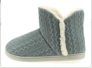 Autumn And Winter Women's High Top Knitted Confinement Shoes - Trendha