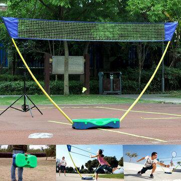 3 in 1 Outdoor Sport Badminton Tennis Volleyball Net Portable Stand Battledore Set - Trendha