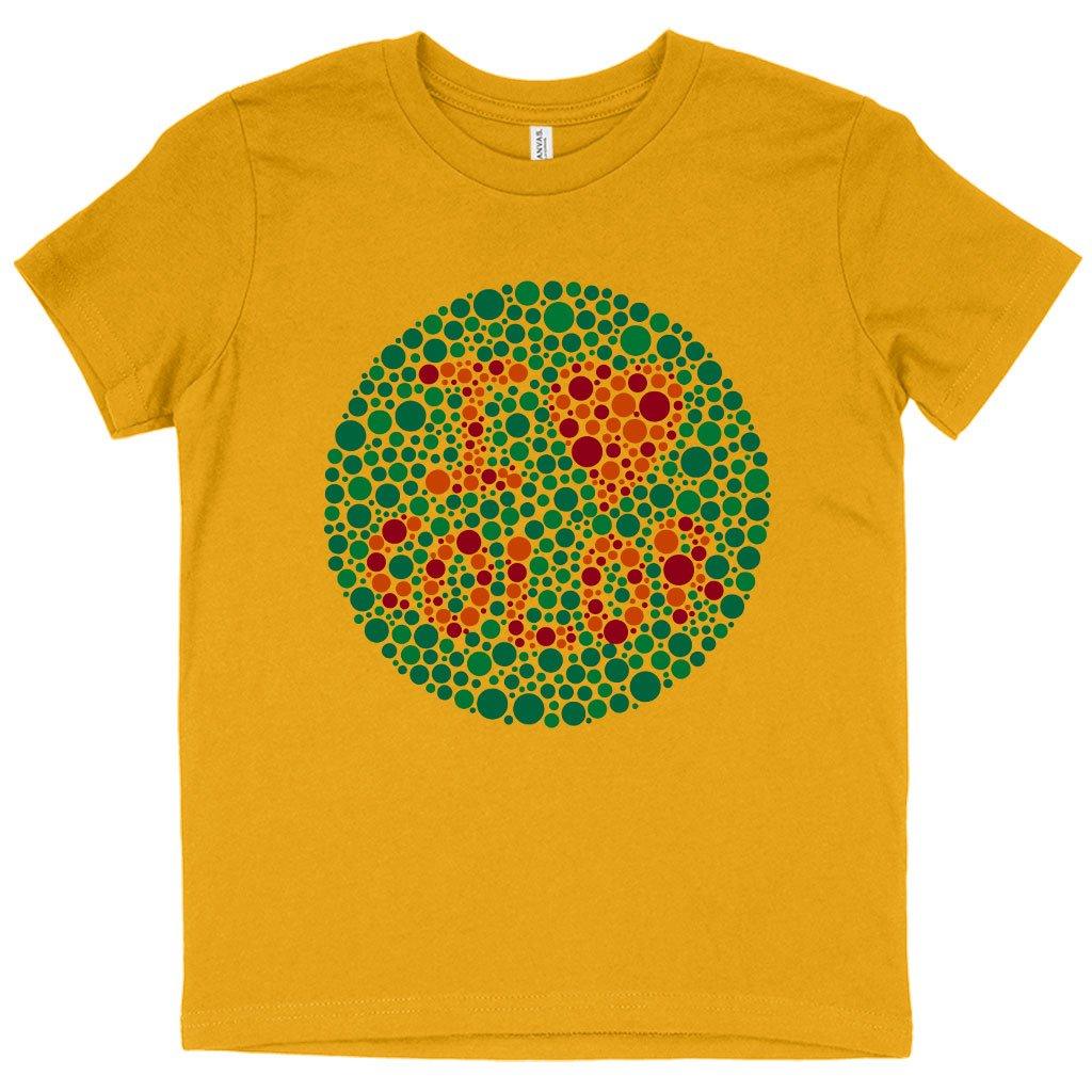 Kids' I Love Color T-Shirt - Color Blind Test T-Shirt - Trendha
