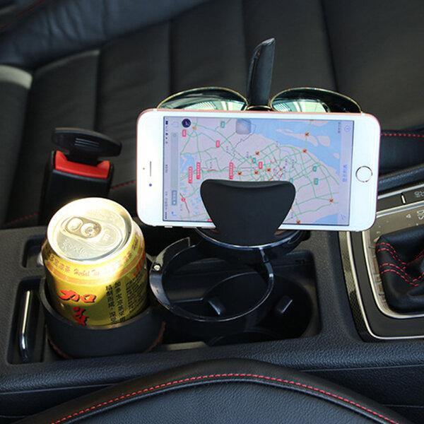 Creative Car Storage Box Money Pot Beverage Holder Multi-function Car Pocket Organizer - Trendha