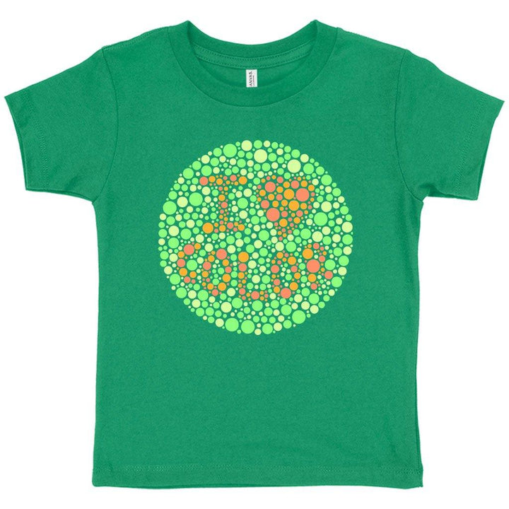 Toddler I Love Color T-Shirt - Color Blind Test T-Shirt - Trendha
