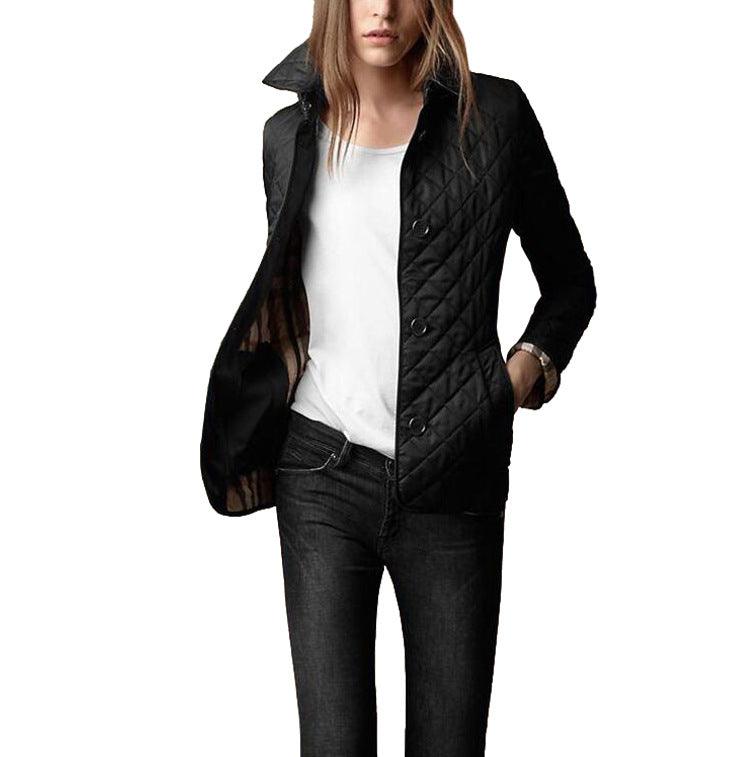 Fashionable Temperament Lapel Single-breasted Slim-fit Warmth - Trendha