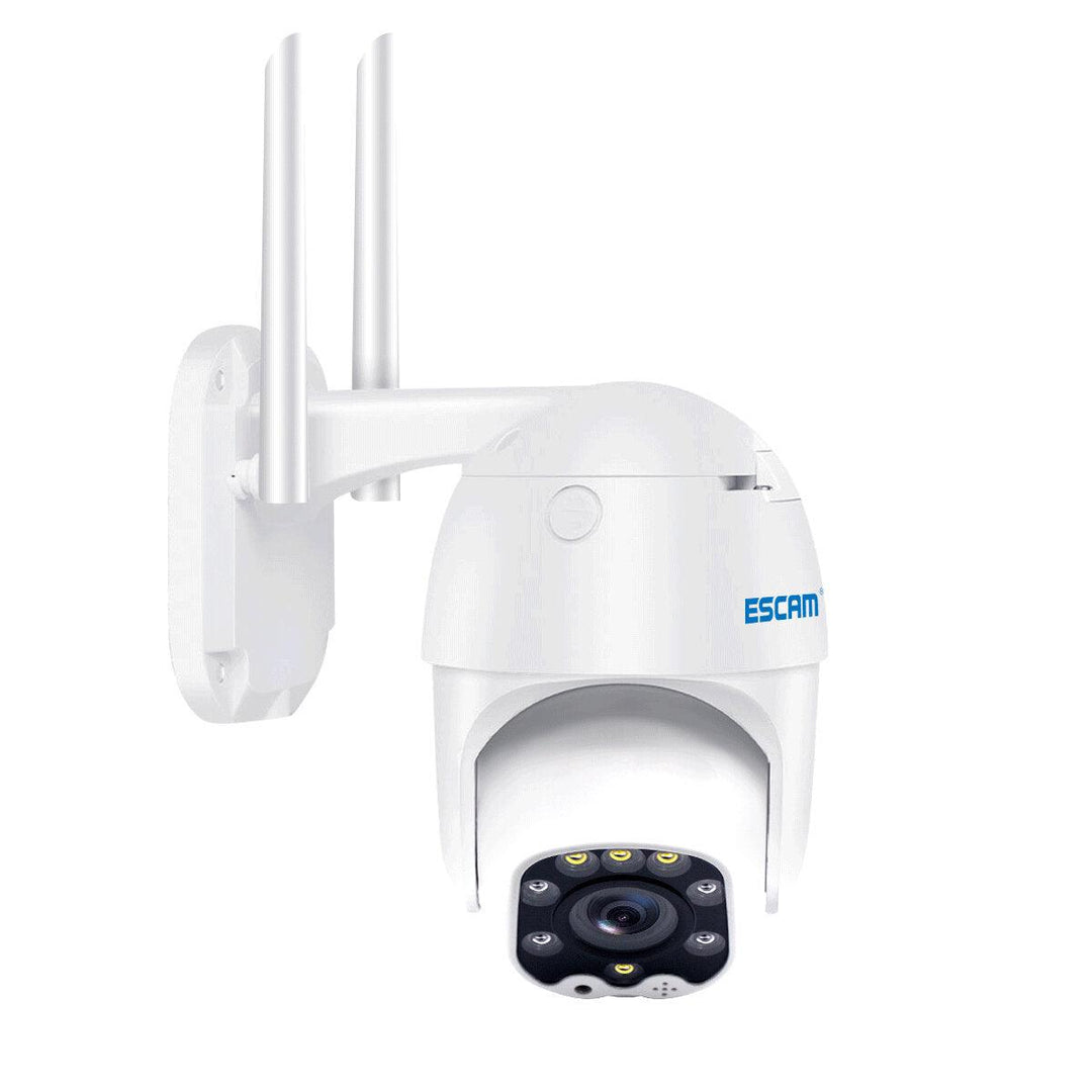 ESCAM QF288 3MP Pan/Tilt 8X Zoom AI Humanoid detection Cloud Storage Waterproof WiFi IP Camera with Two Way Audio - Trendha