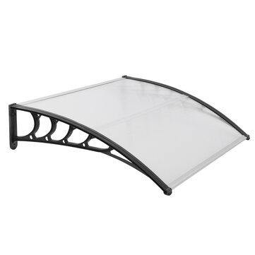 Door Canopy Awning Shelter Front Back Outdoor Porch Patio Window Roof Rain Cover - Trendha