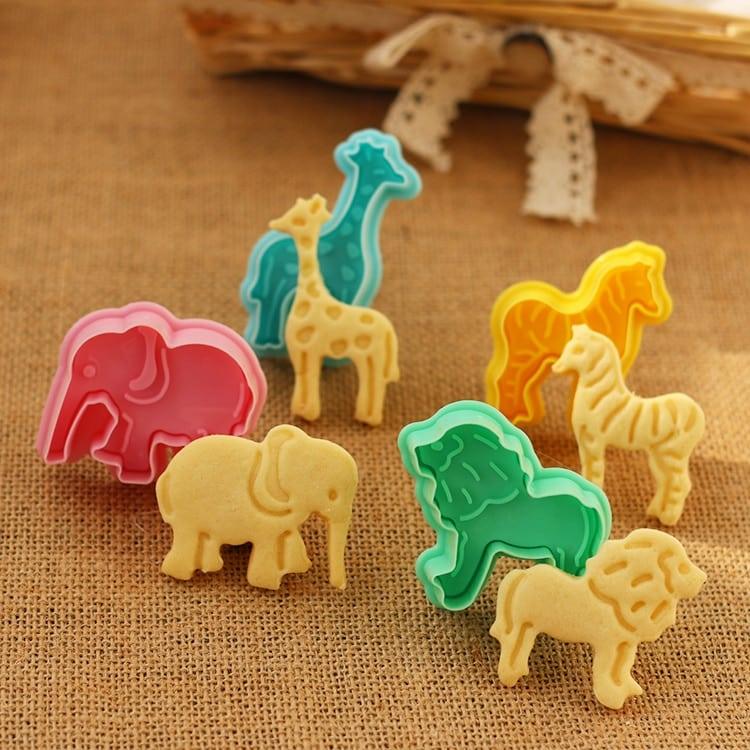 3D Animal Shaped Cookie Molds - Trendha