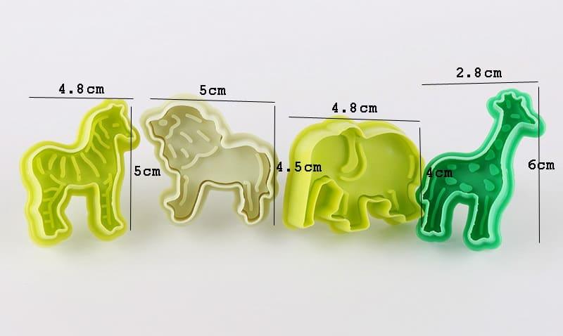 3D Animal Shaped Cookie Molds - Trendha