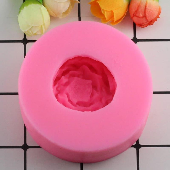 3D Peony Flower Silicone Cake Mold - Trendha