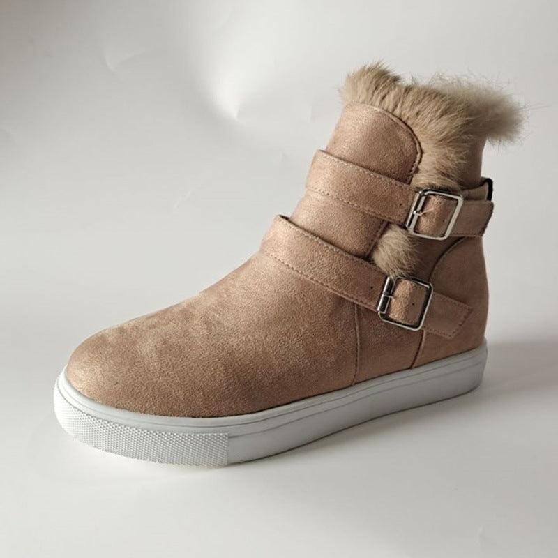 Flat Short Boots Women Fashion Casual - Trendha