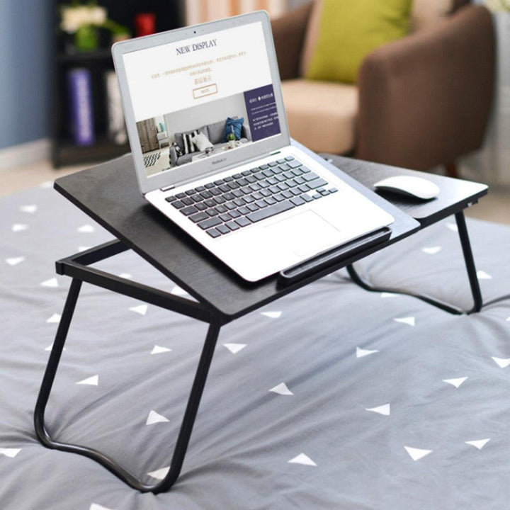 Foldable Laptop Stand Desk Lap Bed Table Tray Computer Portable Adjustable Height Table for Children Student Home - Trendha