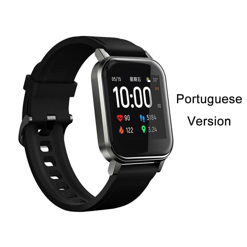 Haylou LS02 1.4inch Ture Color Full Touch Large Screen 320*320ppi Resolution 30Days Long Standby 12 Sports Modes bluetooth 5.0 Smart Watch Global Version - Trendha