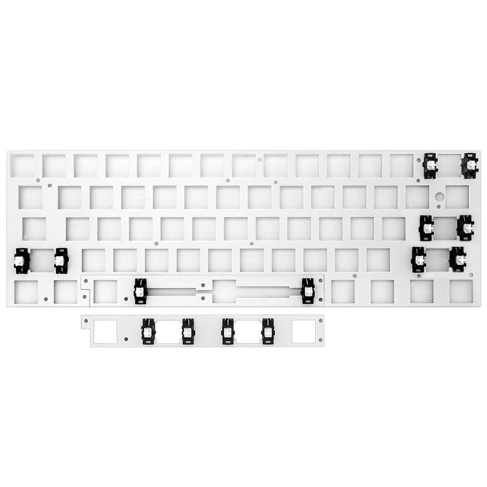 Geek Customized GK61X GK61XS Keyboard Kit Hot Swappable 60% RGB Wired bluetooth Dual Mode PCB Mounting Plate Case Keyboard Customized Kit - Trendha