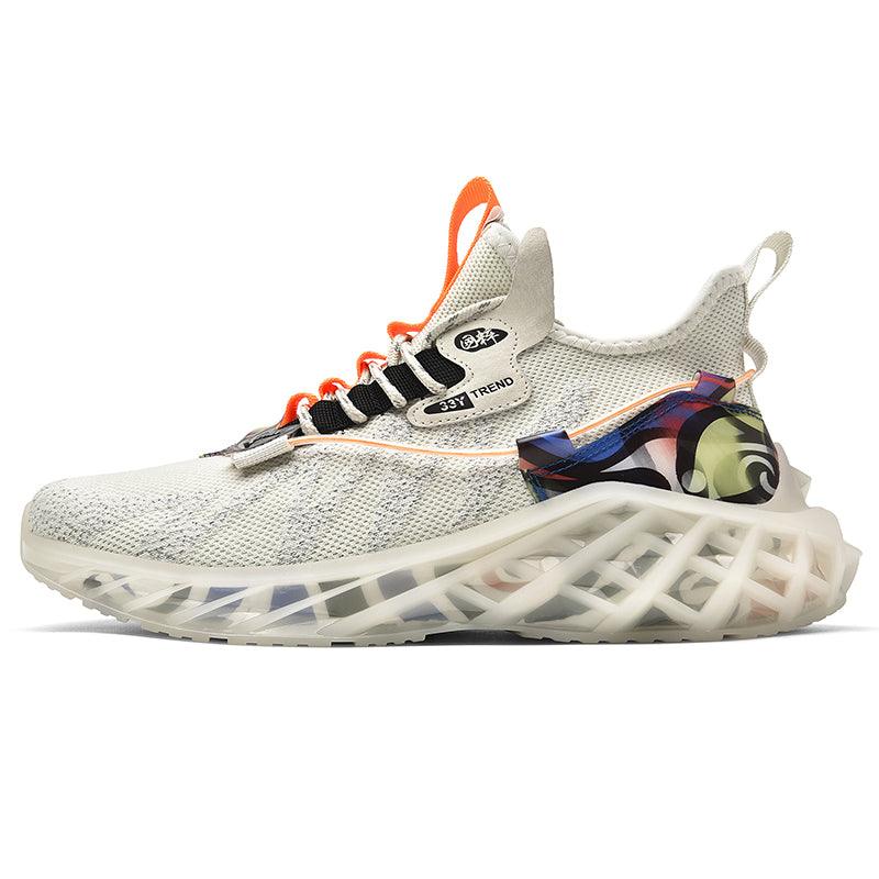 Men's Shoes White Luminous Sports And Leisure - Trendha