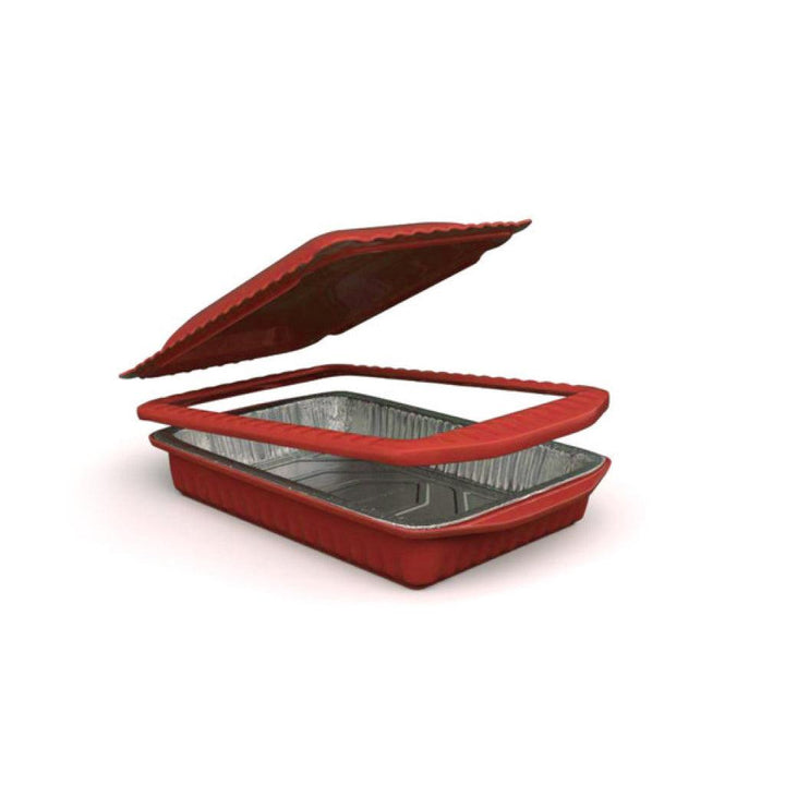 Red Serving Carrier For Foil Pans - Trendha
