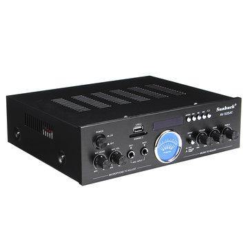 AV-505AT 110-220V bluetooth Home Power Amplifier Audio Stereo AMP Mixer USB FM - Trendha