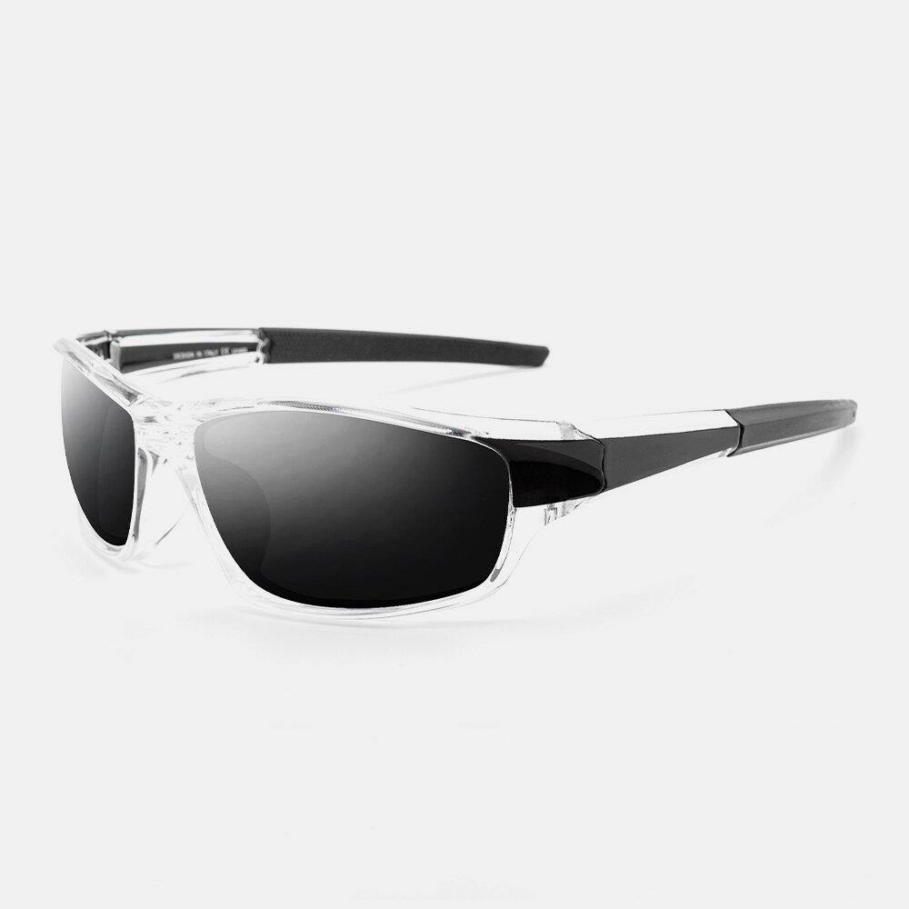Men Full Frame Polarized UV Protection Outdoor Sports Night Vision Sunglasses - Trendha
