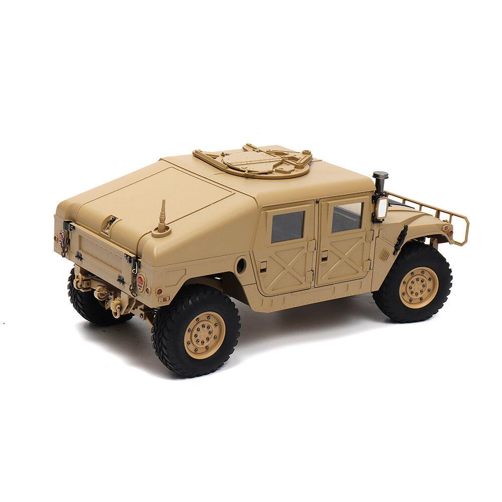 HG P408 Upgraded Light Sound Function 1/10 2.4G 4WD 16CH 30km/h Rc Model Car U.S.4X4 Truck without Battery Charger - Trendha