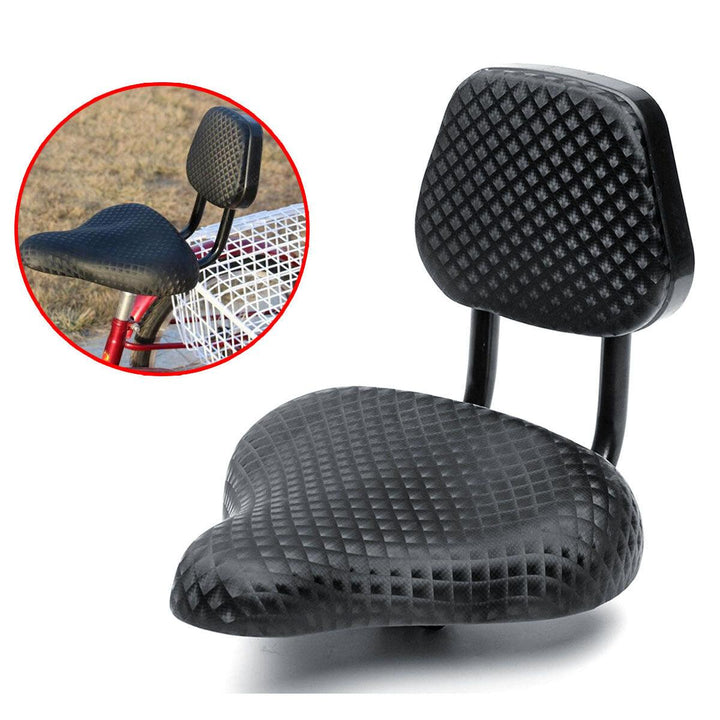 BIKIGHT AU Adult Bicycle Tricycle Seat Child Cycling Bike Seat Cushion Back Saddle With Rest Support - Trendha
