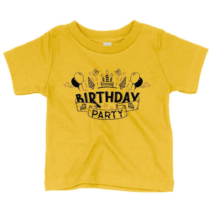 Baby Birthday Party T-Shirt - Birthday Celebration T-Shirts - Trendha