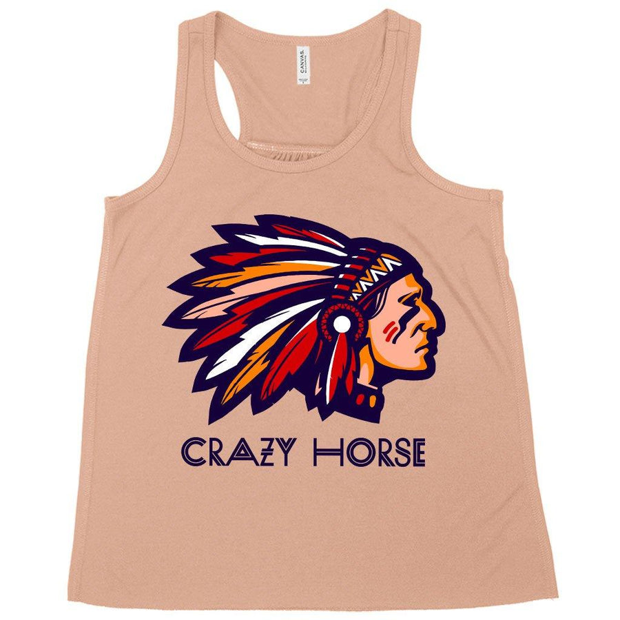 Kids' Flowy Racerback Crazy Horse Tank - Graphic Tank - Trendha