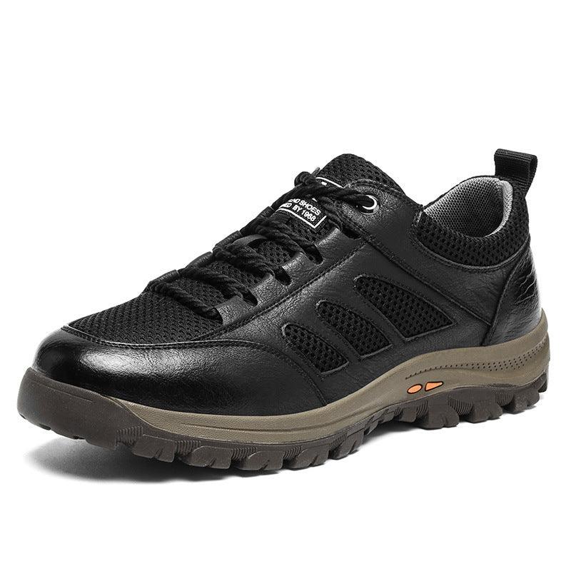 Breathable Casual Leather Shoes Men's Comfortable Sports - Trendha