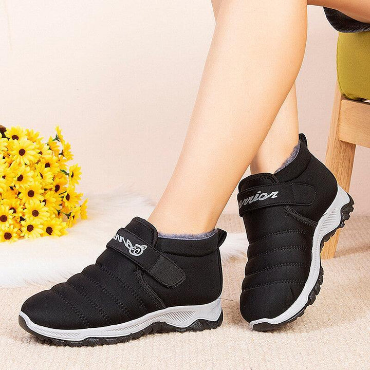 Women Comfy Warm Lining Slip Resistant Flat Snow Boots - Trendha