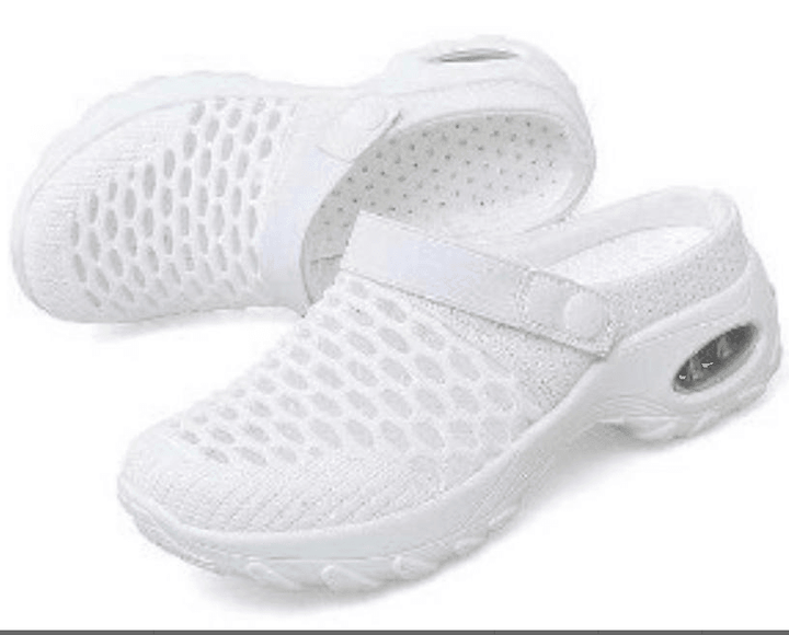 Mesh Casual Air Cushion Increased Sandals And Slippers - Trendha