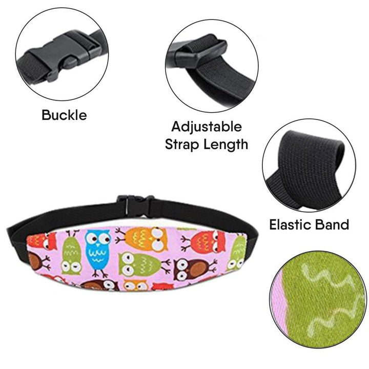 Baby Car Seat Head Support Band - Trendha