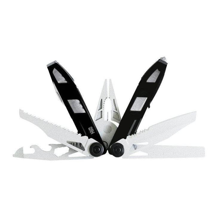 HuoHou 19 in 1 Outdoor Car Portable Multitools Knife with Replaceable Saws Scissors Cutters Pliers Stainless Steel with Nylon Sheath from Xiaomi Youpin - Trendha
