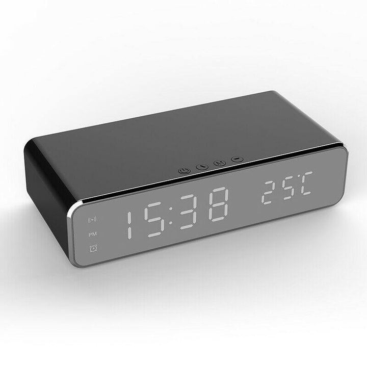 LED UV Disinfection Phone Wireless Charger Alarm Clock - Trendha