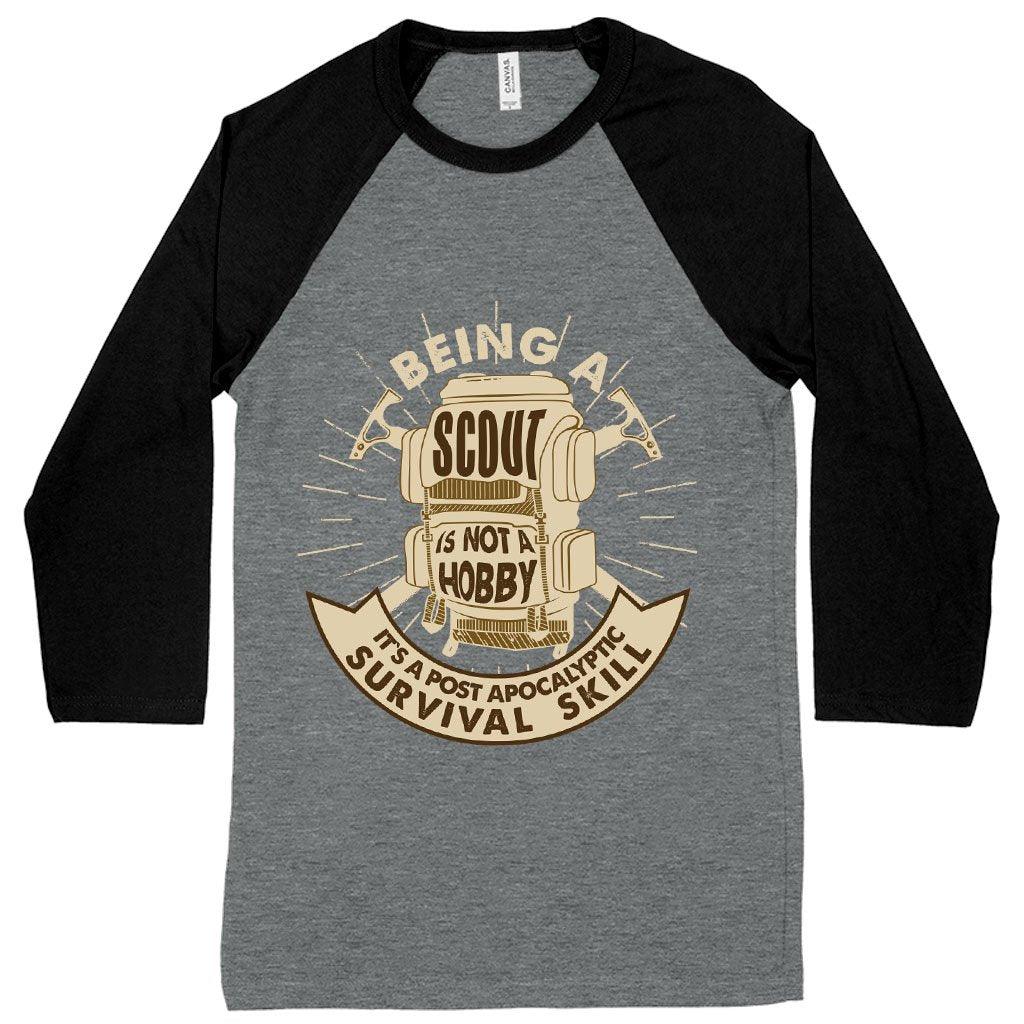 Being a Scout Is Not a Hobby Baseball T-Shirt - Boy Scout T-Shirts - Scouting T-Shirt