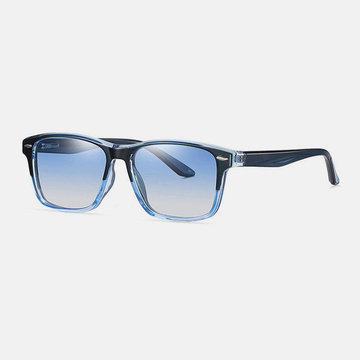 Men Super Light Full Frame Wide Frame Outdoor Vintage Driving UV Protection Polarized Sunglasses - Trendha
