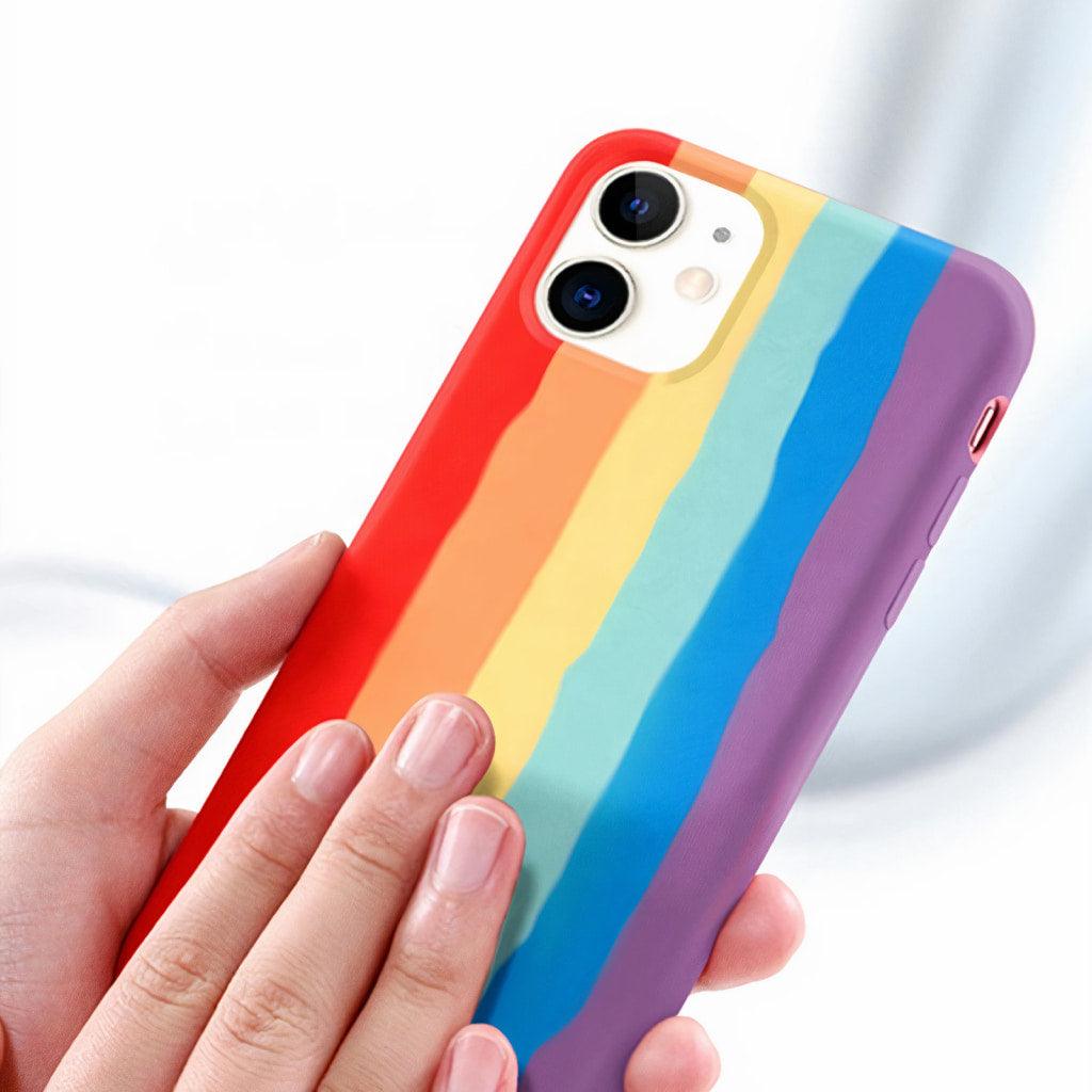 Rainbow iPhone 12 Case - Trendha