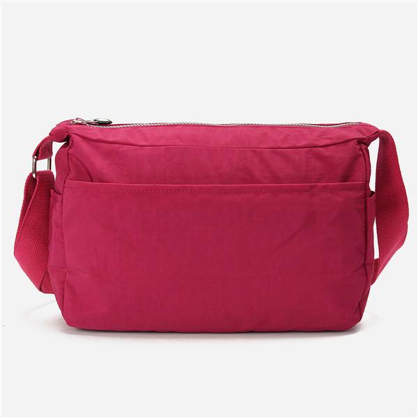 Women Nylon Light Weight Bags Casual Outdooors Waterproof Shoulderbags Crossbody Bags - Trendha