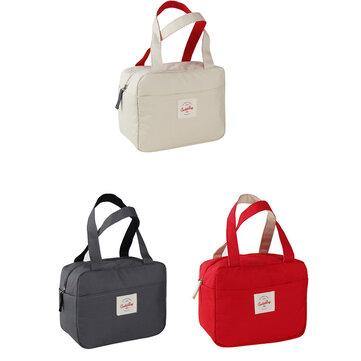 Tote Family Travel Picnic Drink Fruit Food Fresh Thermal Insulated Women Men Bento Lunch Box Bag - Trendha