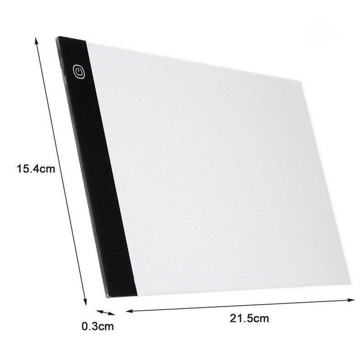 A4/A5 LED Drawing Boards Tracing Board Copy Pads LED Drawing Tablet Plate Art Writing Table Stepless Dimming Artcraft Light Box - Trendha