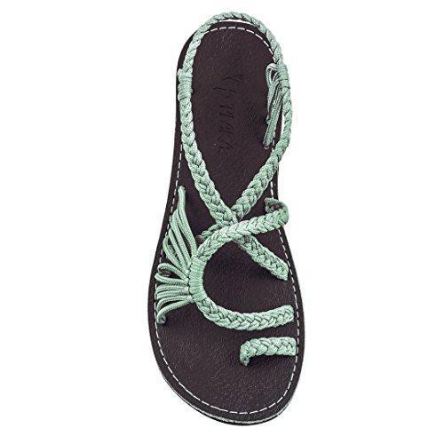 European and American Beach Flip Flops Flat Sandals - Trendha